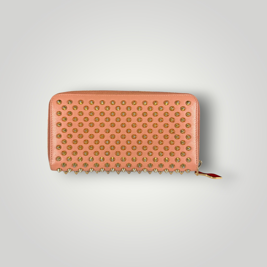 Christian Louboutin Pre-Loved Panettone Pink Long Wallet