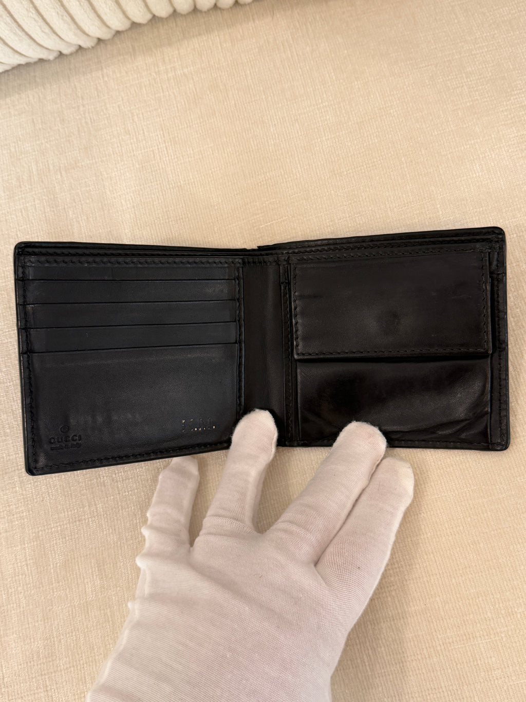 Gucci Kingsnake GG Supreme Wallet