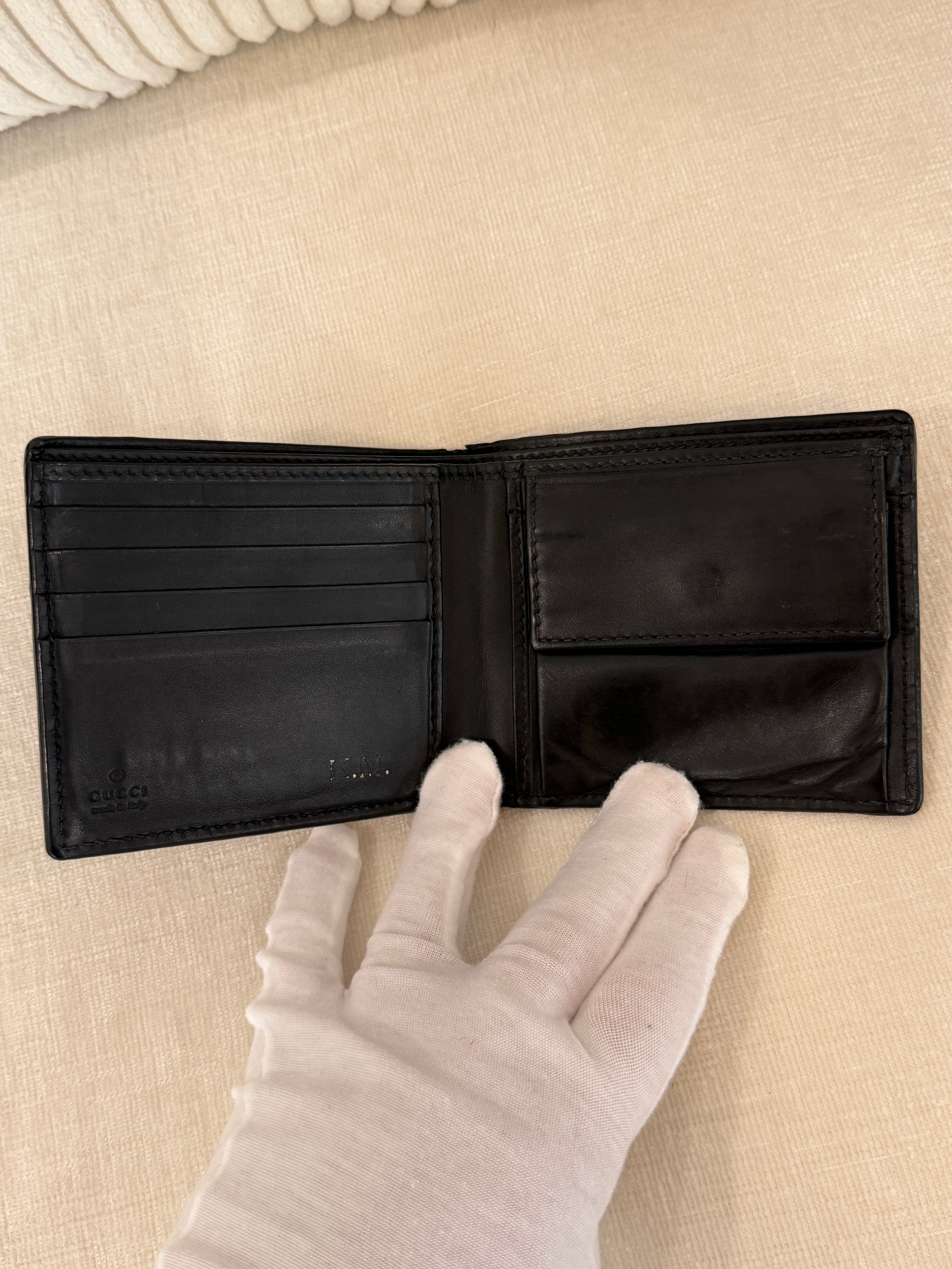 Gucci Kingsnake GG Supreme Wallet