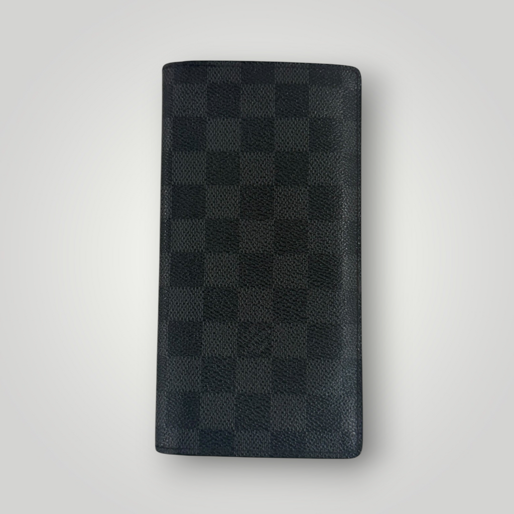 Louis Vuitton Damier Graphite Brazza Long Wallet