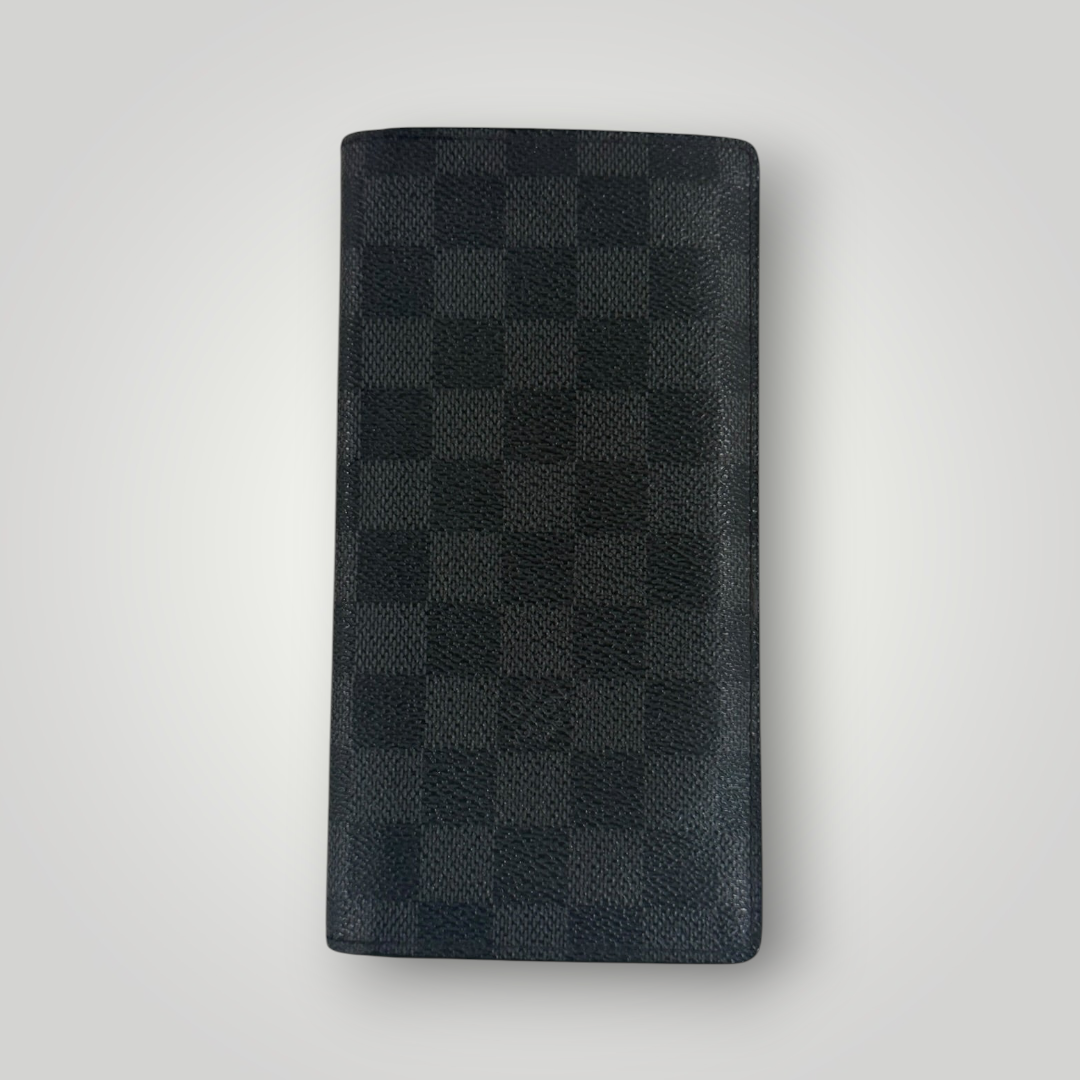 Louis Vuitton Damier Graphite Brazza Long Wallet