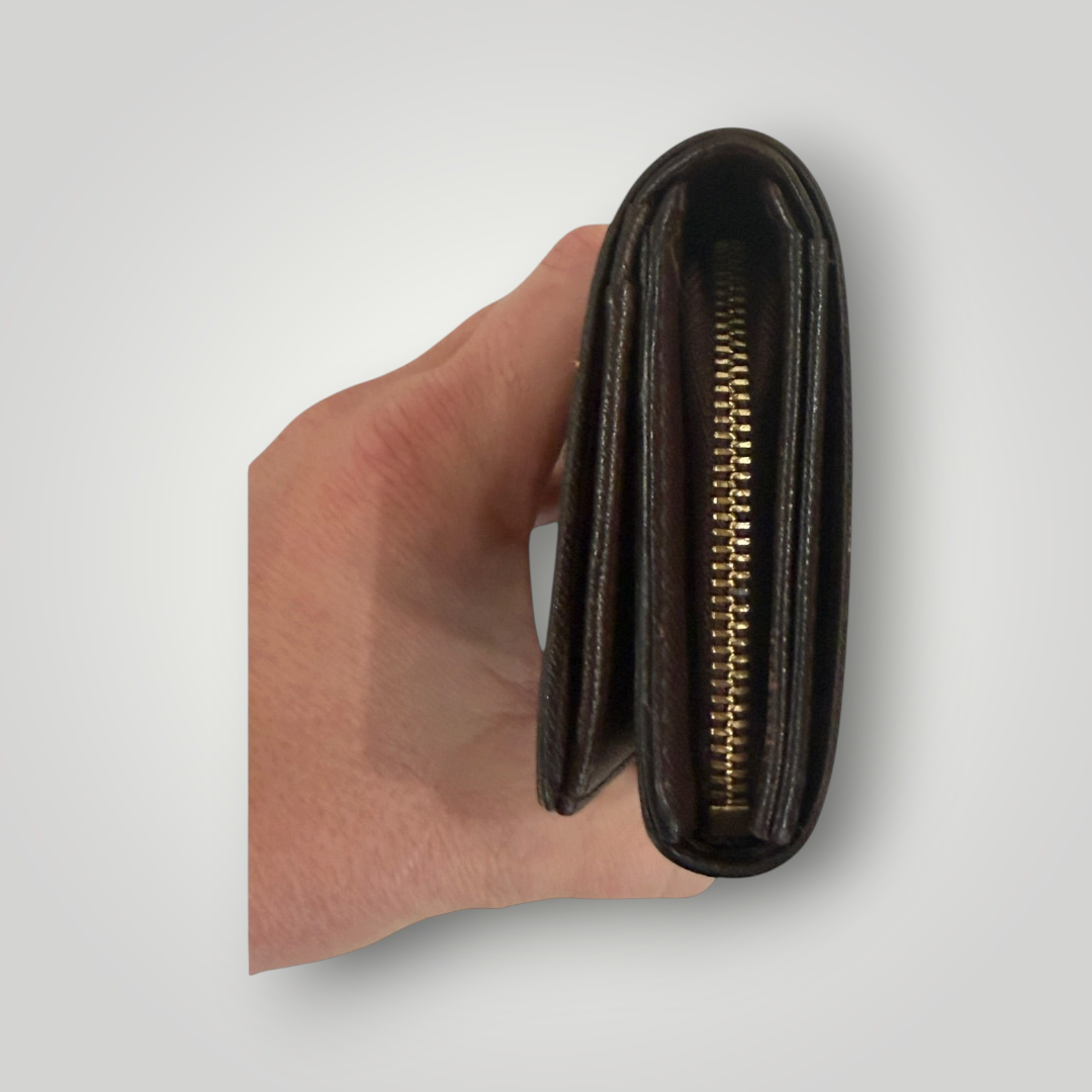 Louis Vuitton Pre-loved Damier Ebene Tresor Wallet