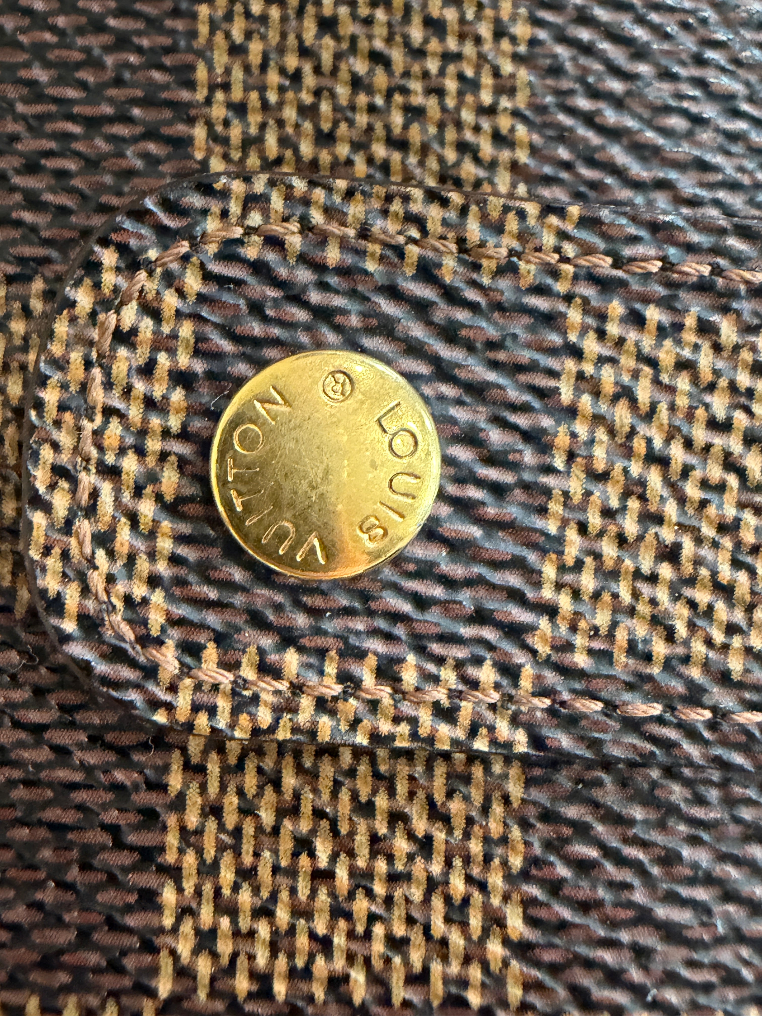 Louis Vuitton Damier Ebene Agenda MM Planner