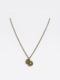 Christian Dior Vintage CD Pendant Necklace