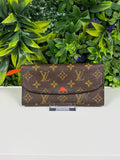 Louis Vuitton Pre-Loved Emilie Long Wallet