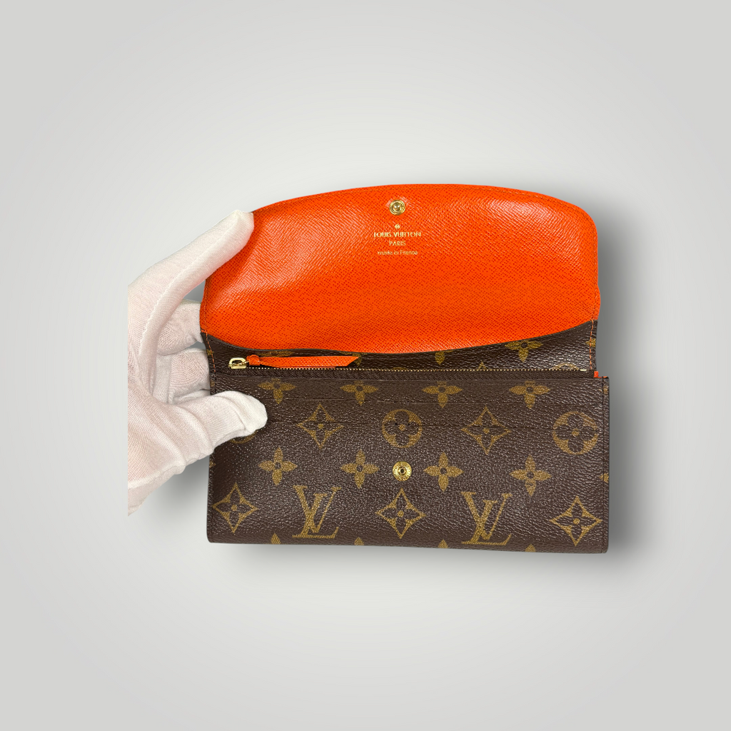 Louis Vuitton Pre-Loved Emilie Long Wallet