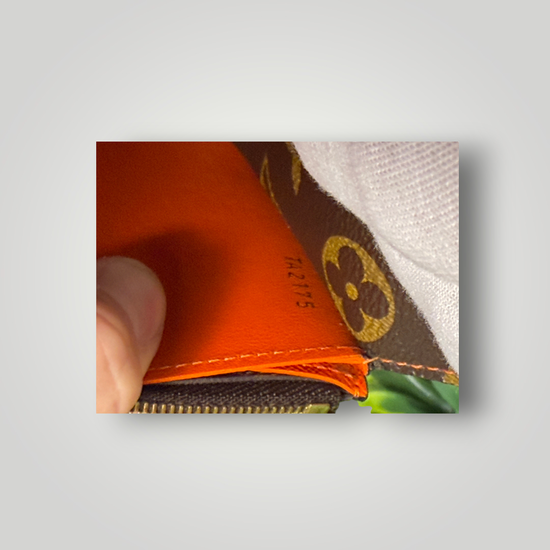 Louis Vuitton Pre-Loved Emilie Long Wallet