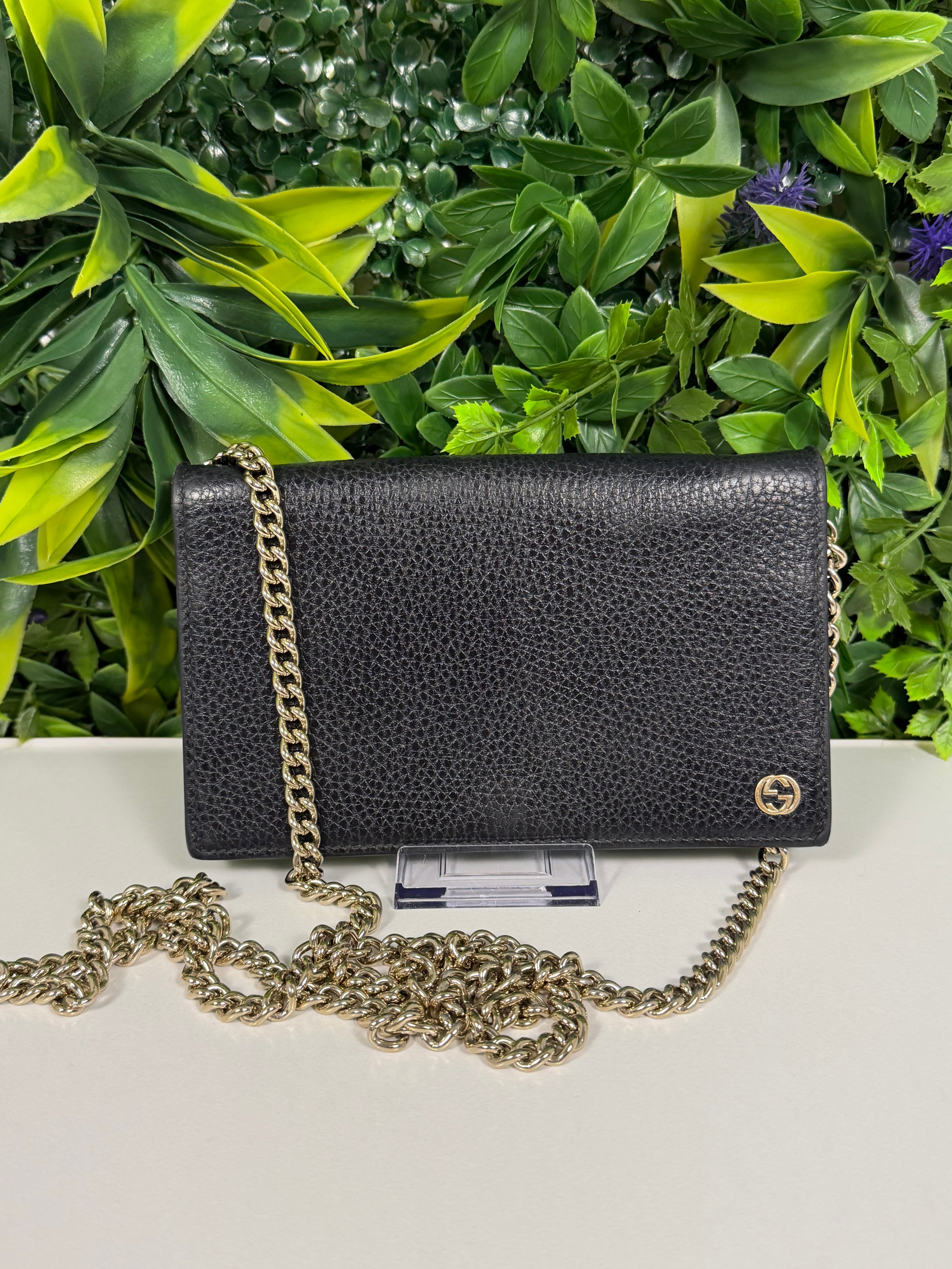 Gucci Pre-Loved Interlocking G Shoulder Bag Small