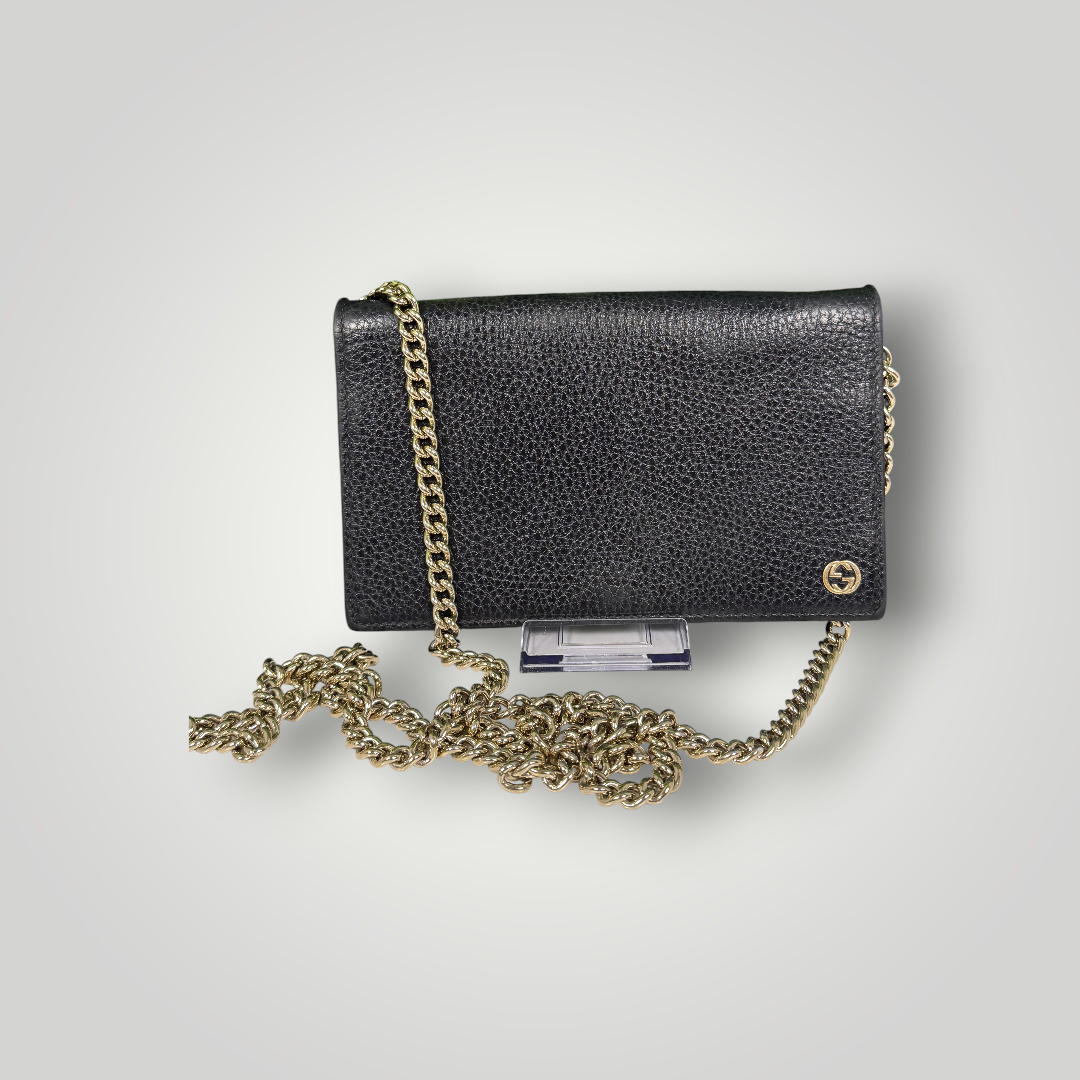 Gucci Pre-Loved Interlocking G Shoulder Bag Small