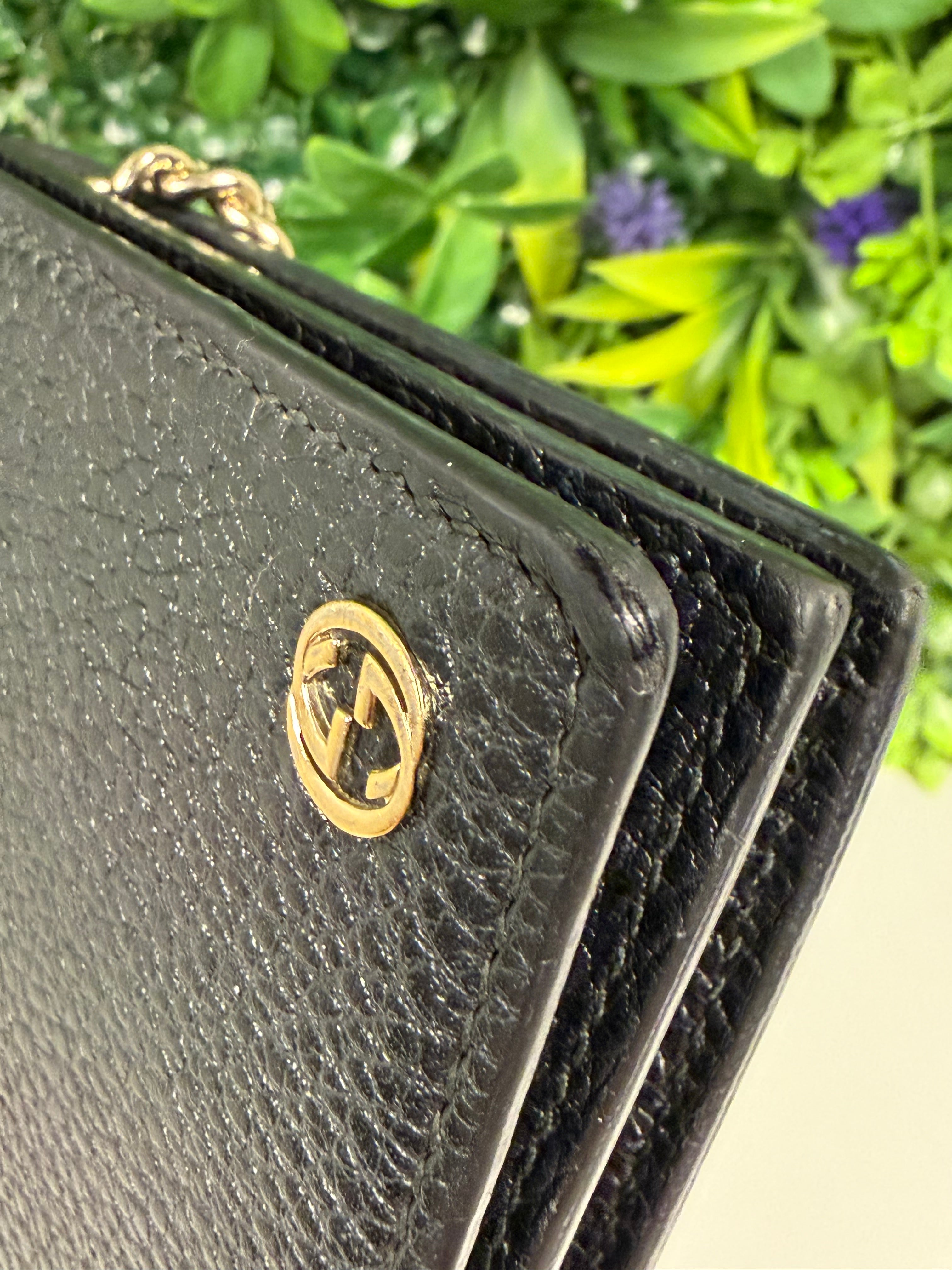 Gucci Pre-Loved Interlocking G Shoulder Bag Small
