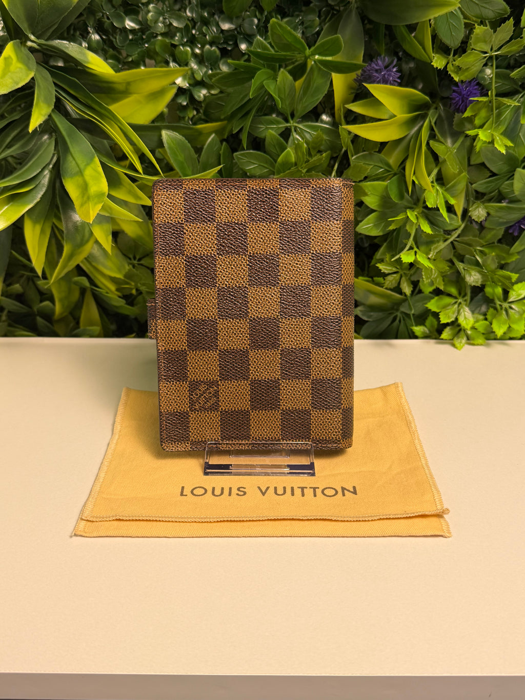 Louis Vuitton Pre-Loved Damier Ebene PM Agenda