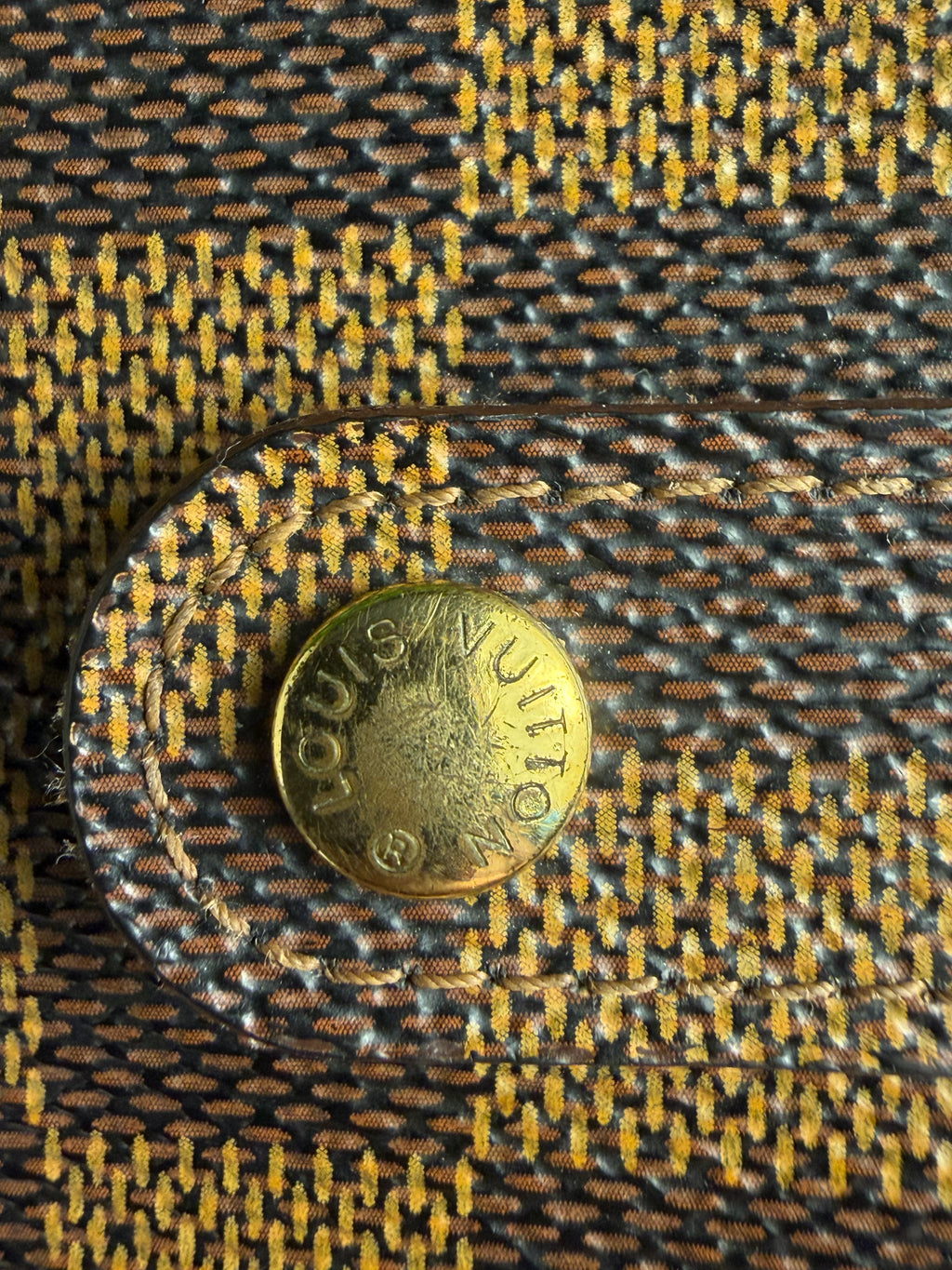 Louis Vuitton Pre-Loved Damier Ebene PM Agenda
