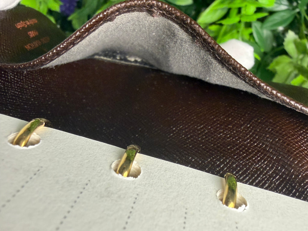 Louis Vuitton Pre-Loved Damier Ebene PM Agenda