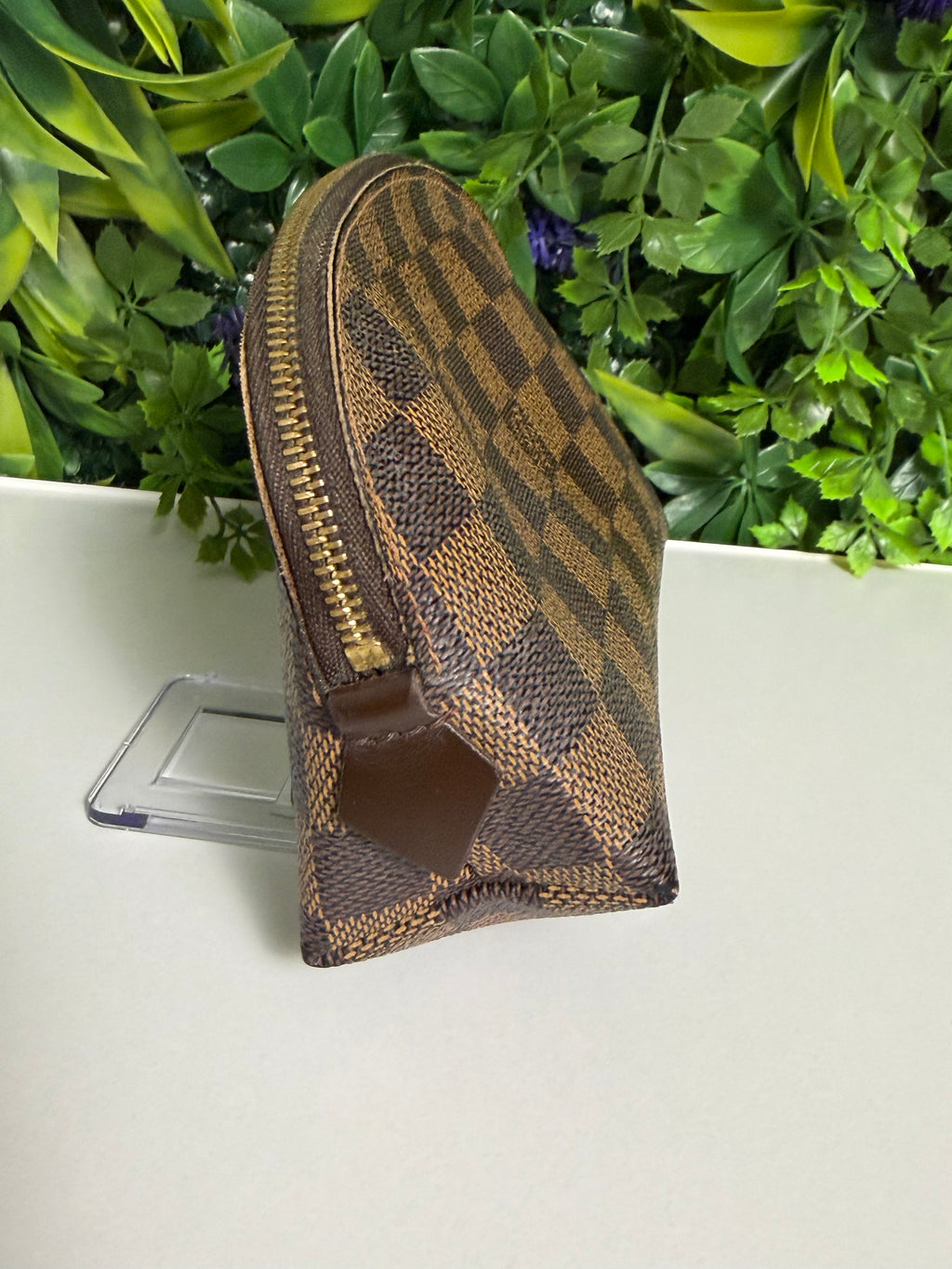 Louis Vuitton Pre-Loved Damier Ebene Cosmetic Pouch