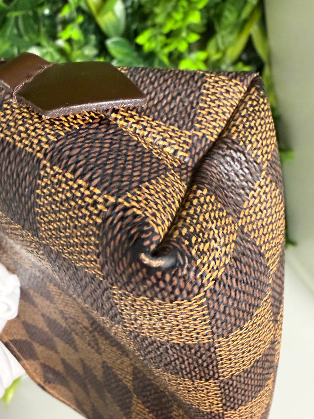 Louis Vuitton Pre-Loved Damier Ebene Cosmetic Pouch