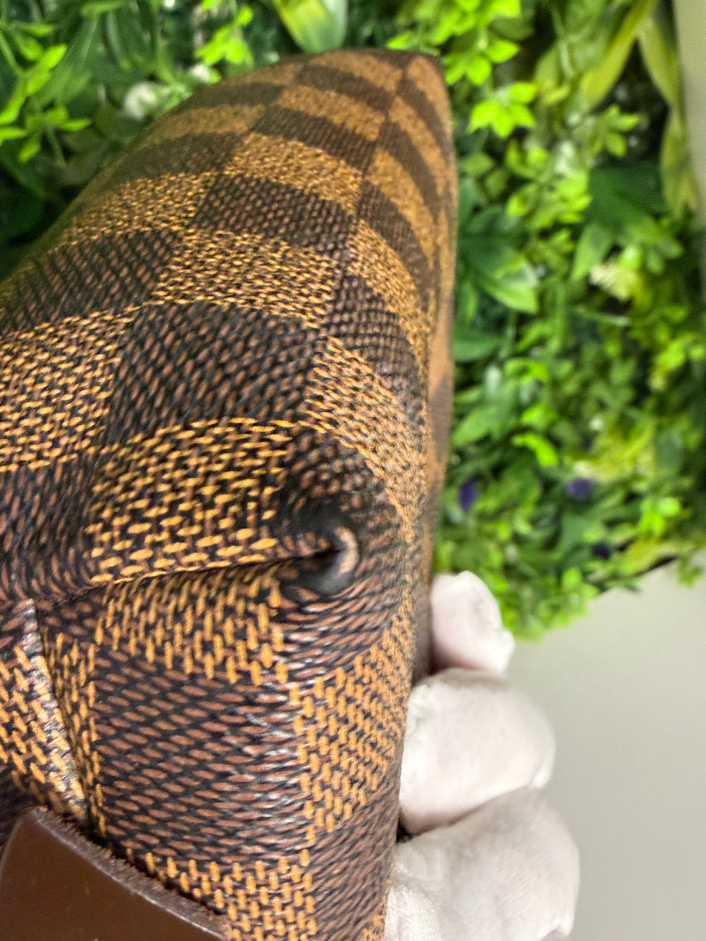 Louis Vuitton Pre-Loved Damier Ebene Cosmetic Pouch