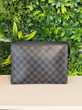 Louis Vuitton Pre-Loved Damier Graphite Voyage MM Pochette