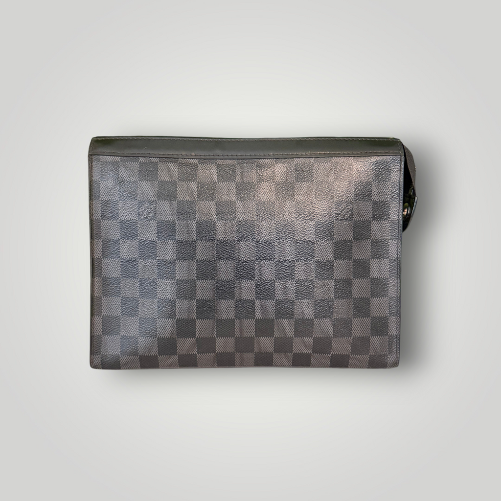 Louis Vuitton Pre-Loved Damier Graphite Voyage MM Pochette