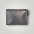 Louis Vuitton Pre-Loved Damier Graphite Voyage MM Pochette
