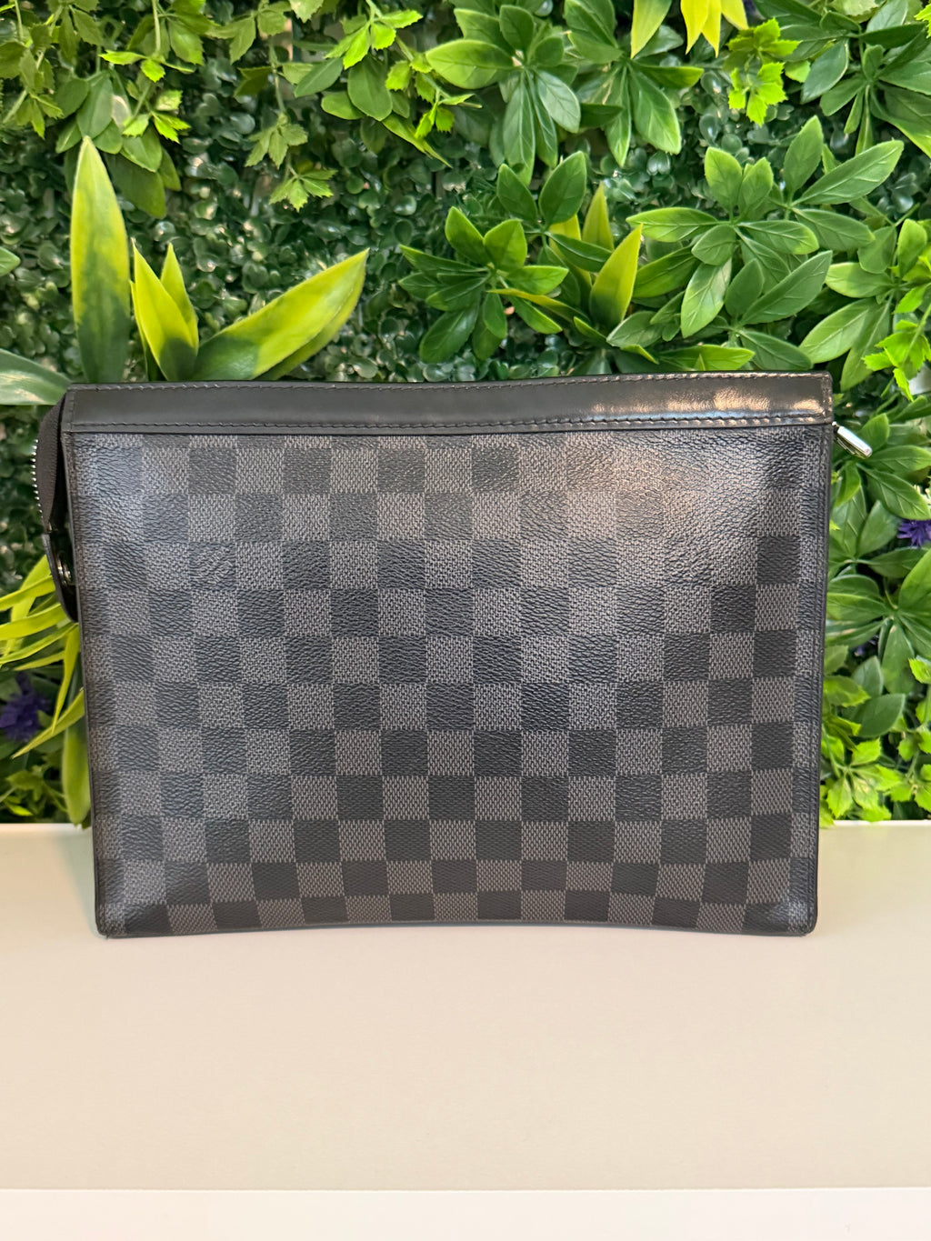 Louis Vuitton Pre-Loved Damier Graphite Voyage MM Pochette