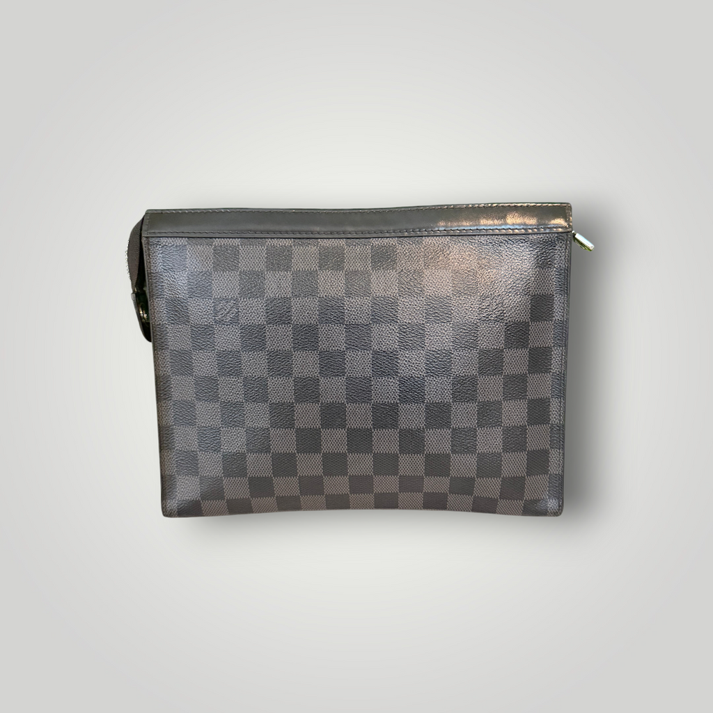 Louis Vuitton Pre-Loved Damier Graphite Voyage MM Pochette