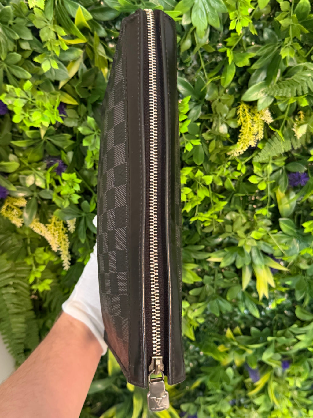Louis Vuitton Pre-Loved Damier Graphite Voyage MM Pochette