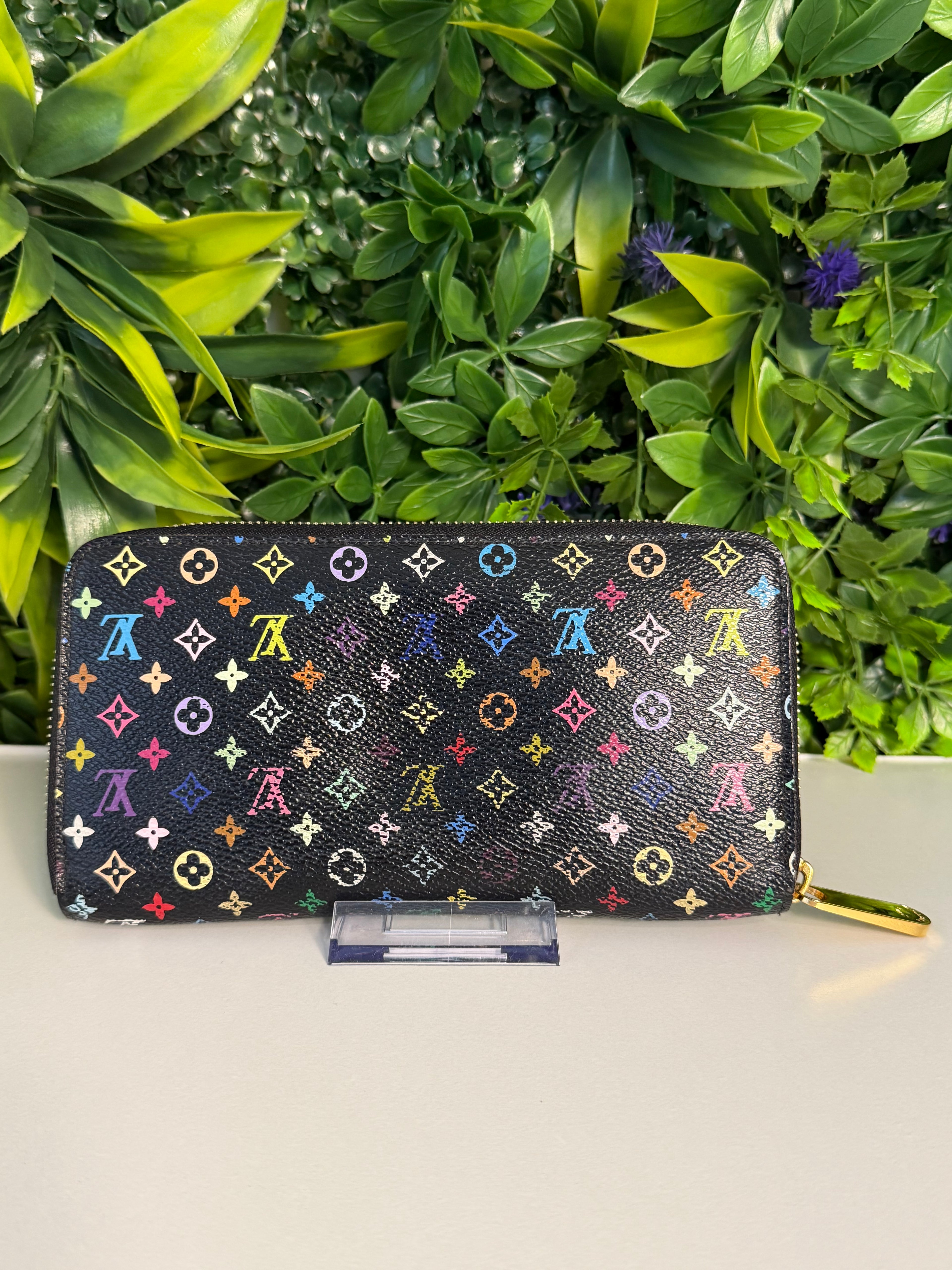 Louis Vuitton Pre-Loved Monogram Multicolor Long Zippy Wallet