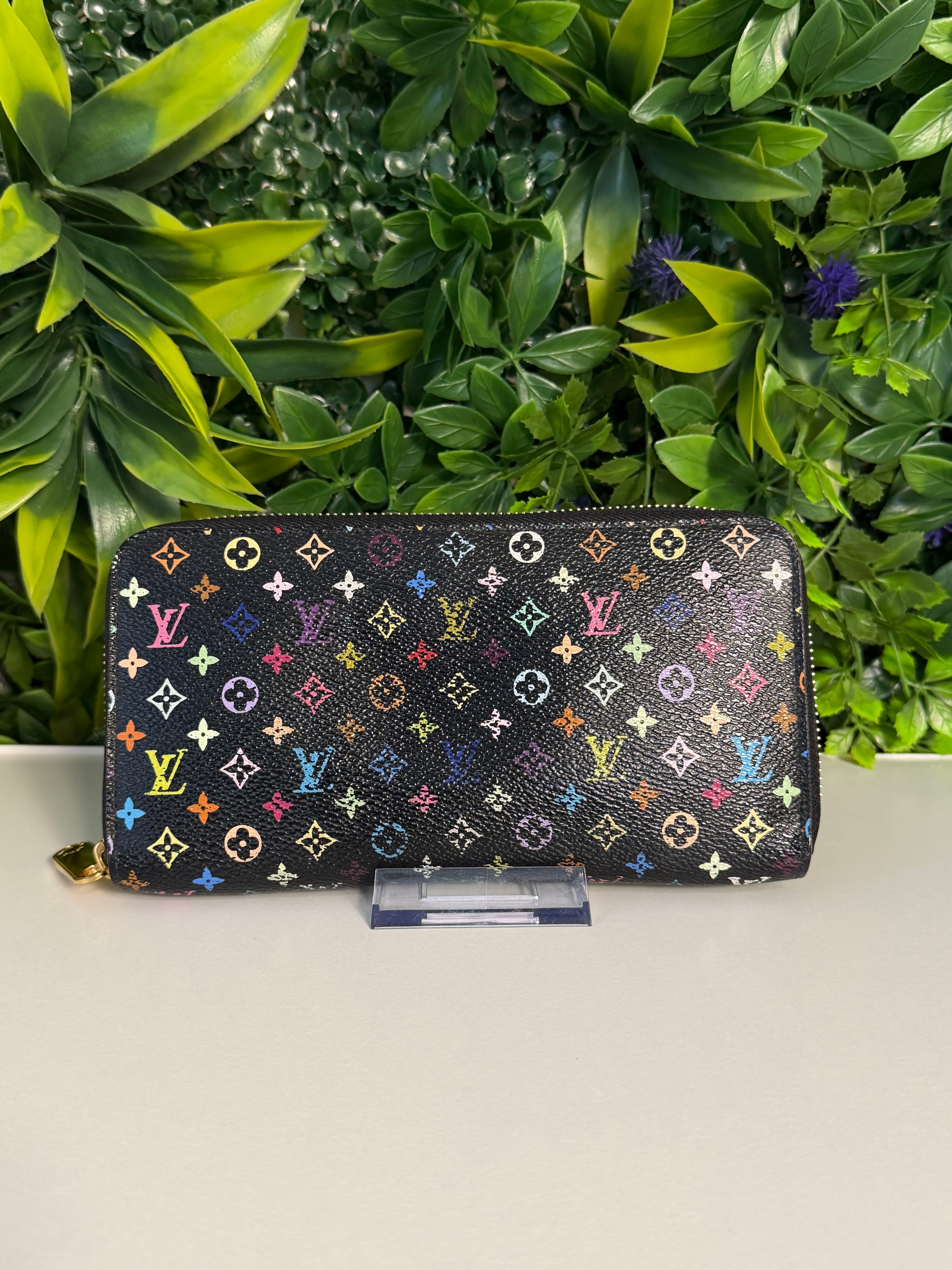 Louis Vuitton Pre-Loved Monogram Multicolor Long Zippy Wallet