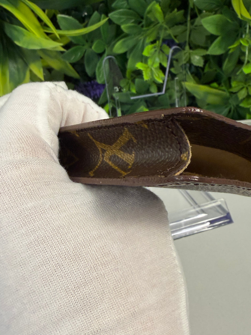 Louis Vuitton Pre-Loved Monogram Etui Lunette Simple Eyeglasses Sunglasses Case