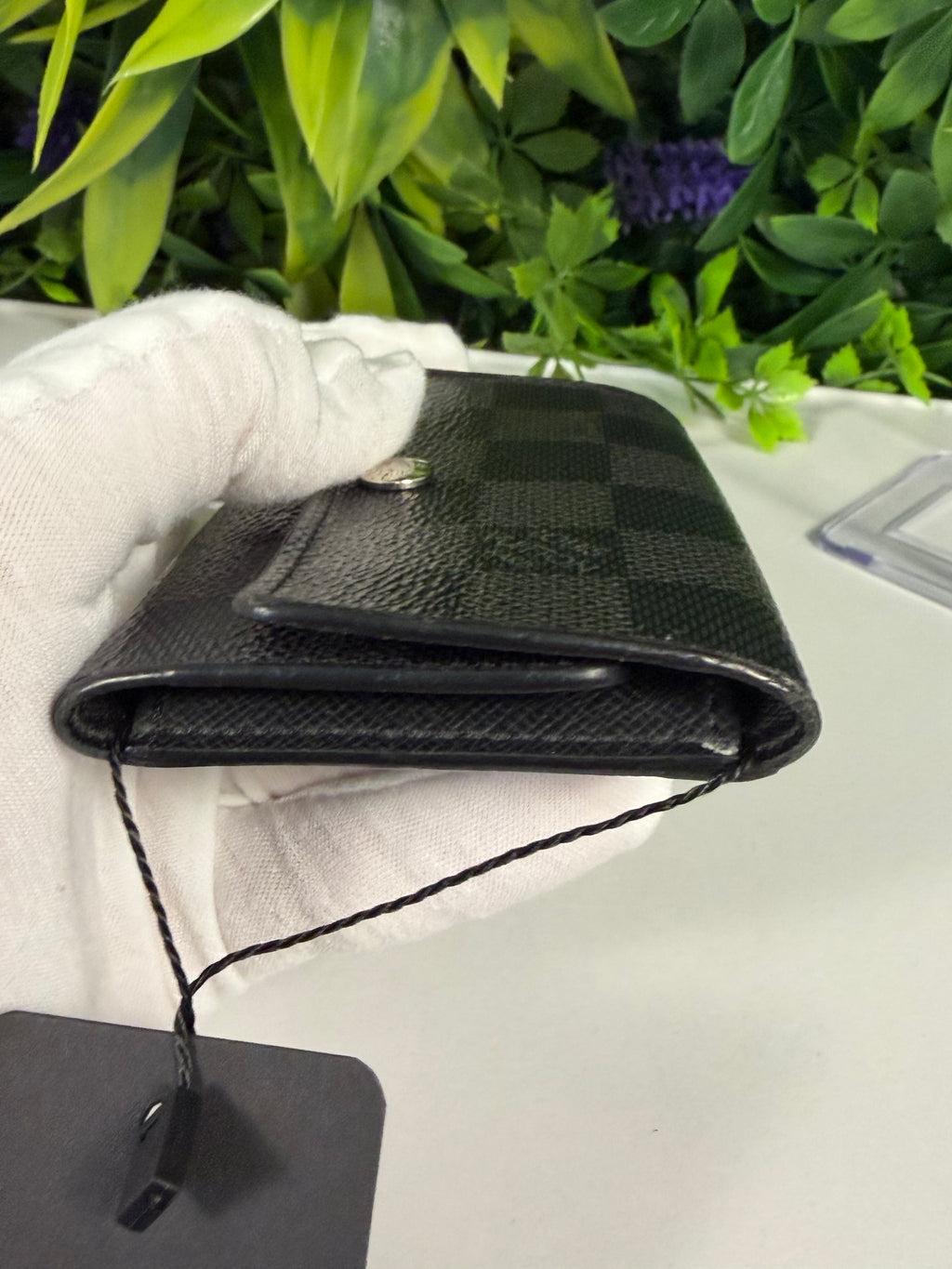 Louis Vuitton Pre-Loved Damier Graphite Multicles 6 Key Holder