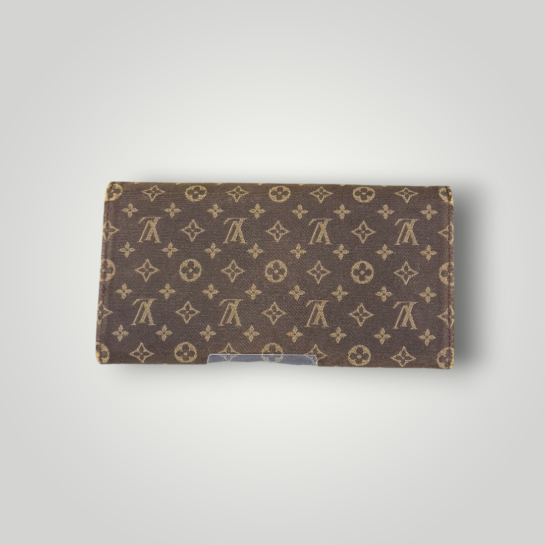 Louis Vuitton Pre-Loved Brown Monogram Mini Lin Sarah Wallet