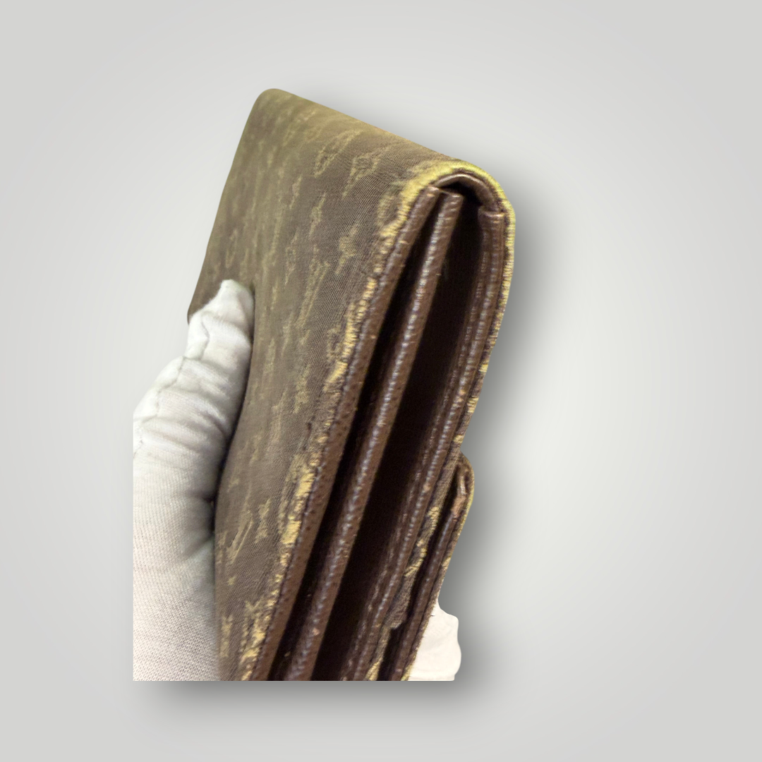 Louis Vuitton Pre-Loved Brown Monogram Mini Lin Sarah Wallet