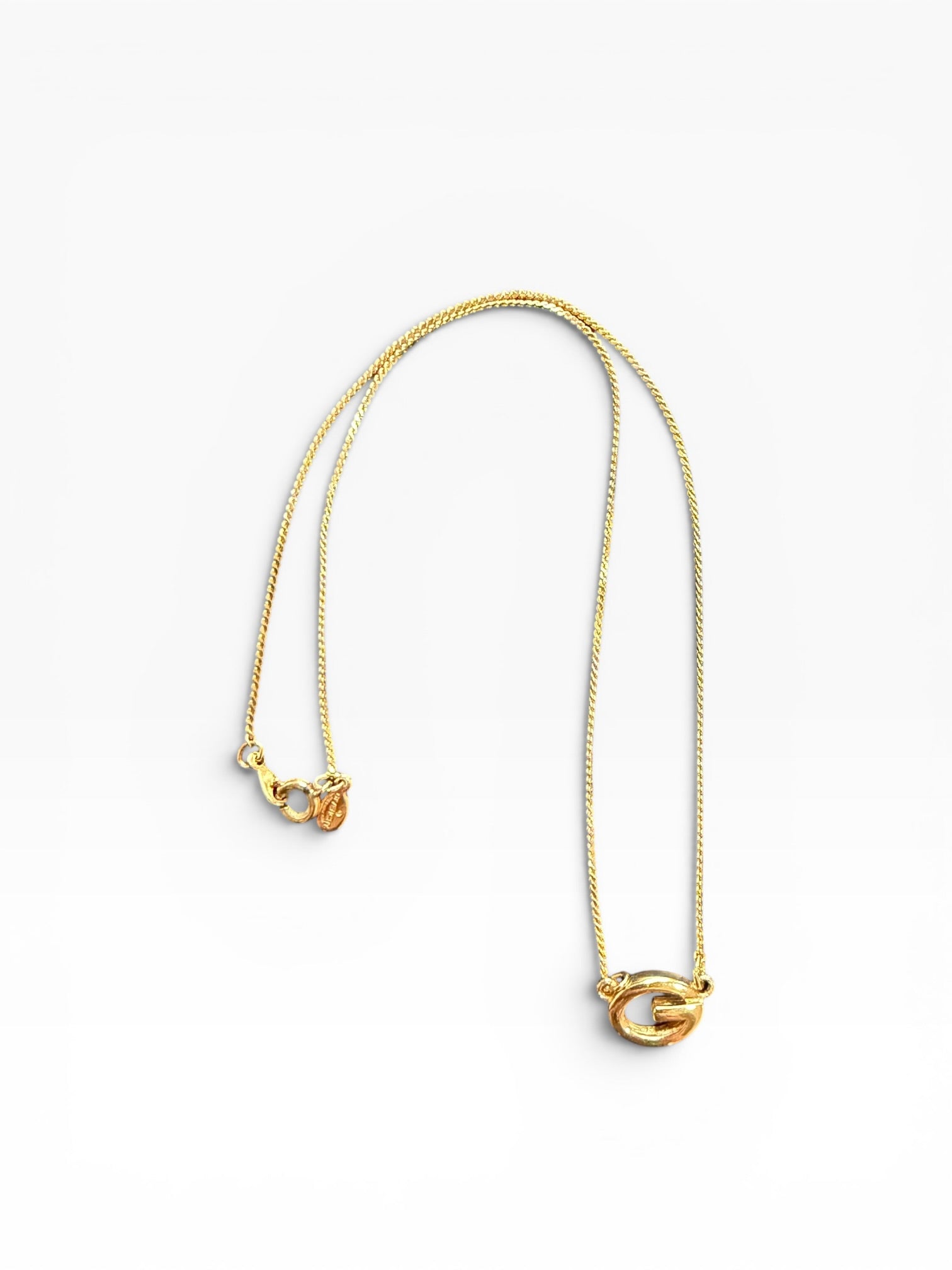 Givenchy Oval G Pendant Necklace